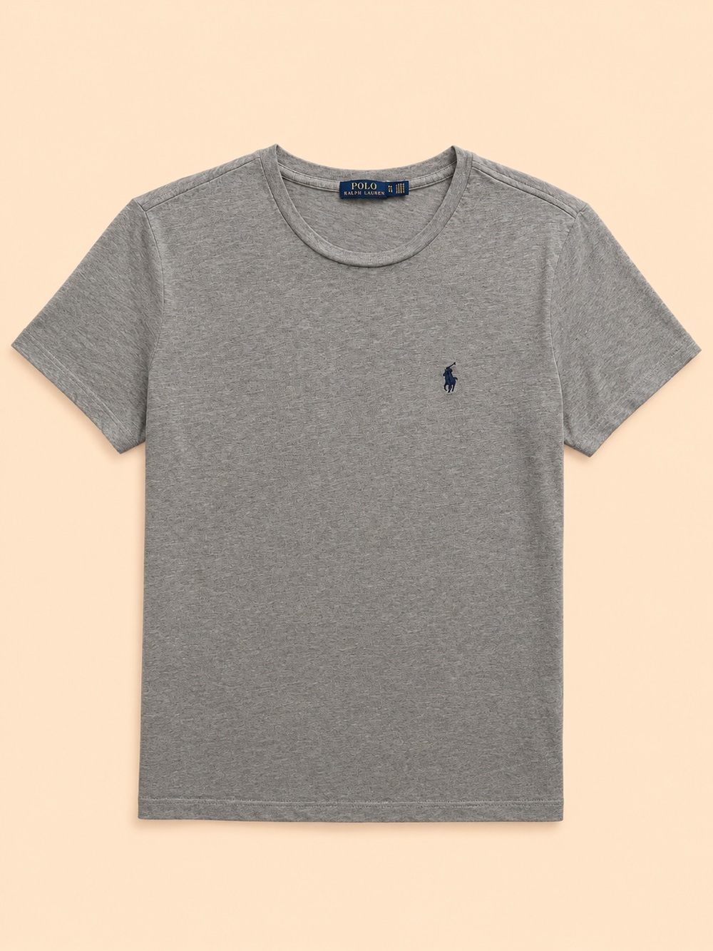 POLO BY RALPH LAUREN WOMENS GREY TSHIRT